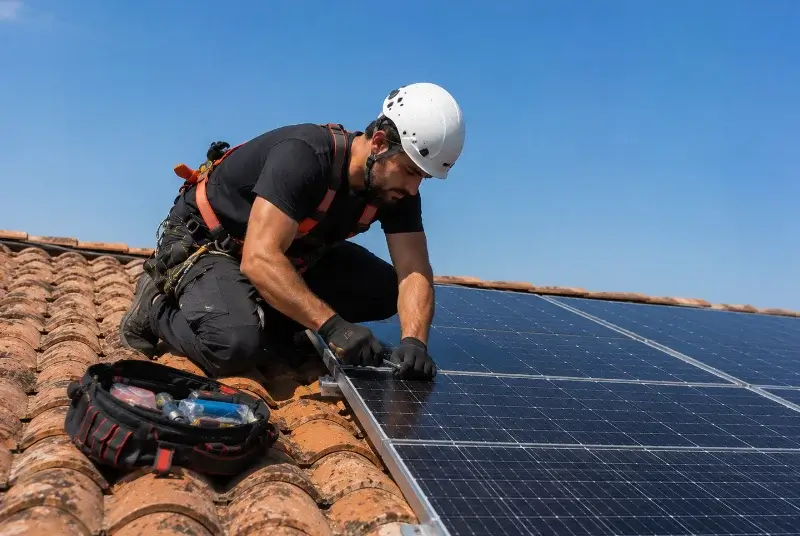 Maintenance et monitoring de panneaux solaires à Vielleségure